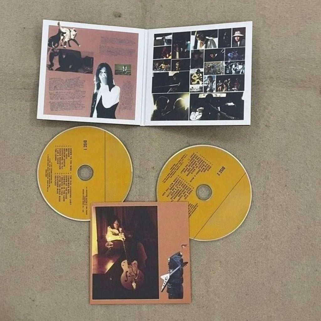 1970s Retro Rock 2-Disc CD | Desert Guitar Portrait Collection Classic Rock CD Set Qme