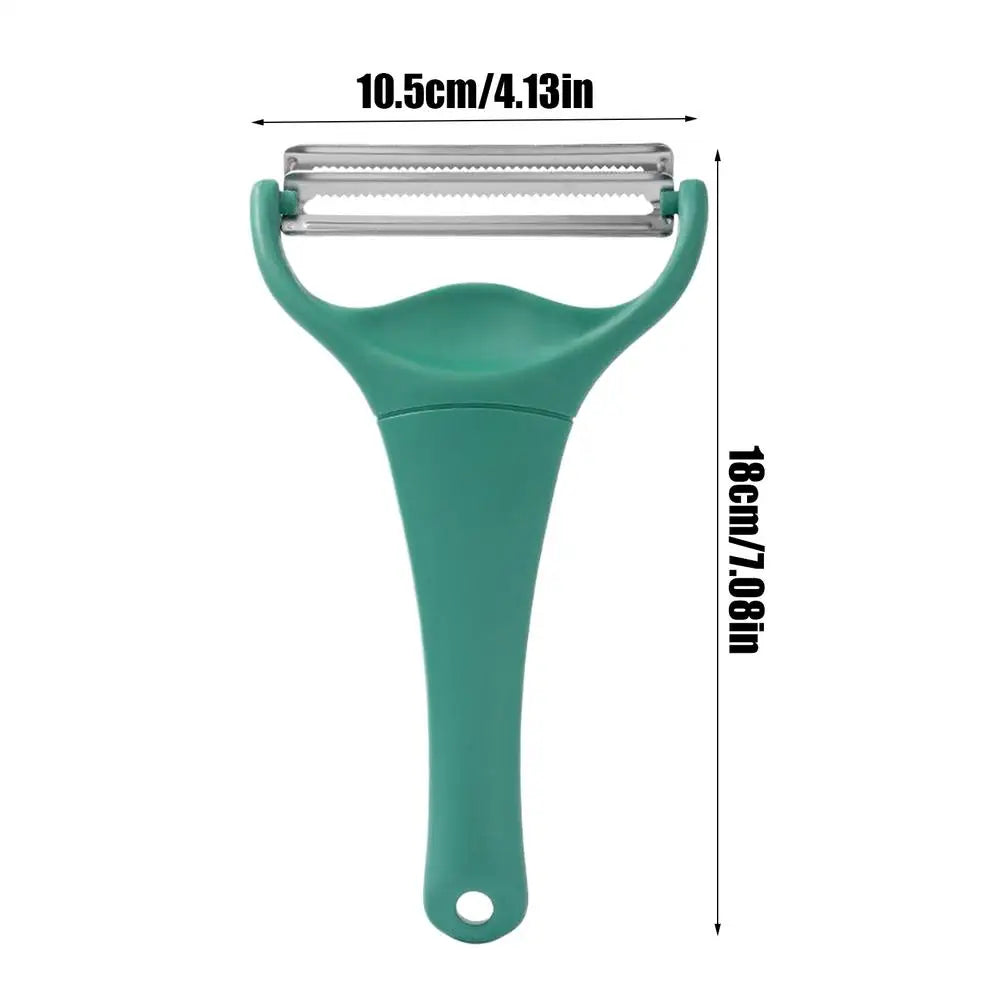 Handheld Cabbage Grater & Multi-Function Kitchen Peeler Vegetable Grater Peeler Qme as shown