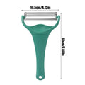 Handheld Cabbage Grater & Multi-Function Kitchen Peeler Vegetable Grater Peeler Qme as shown