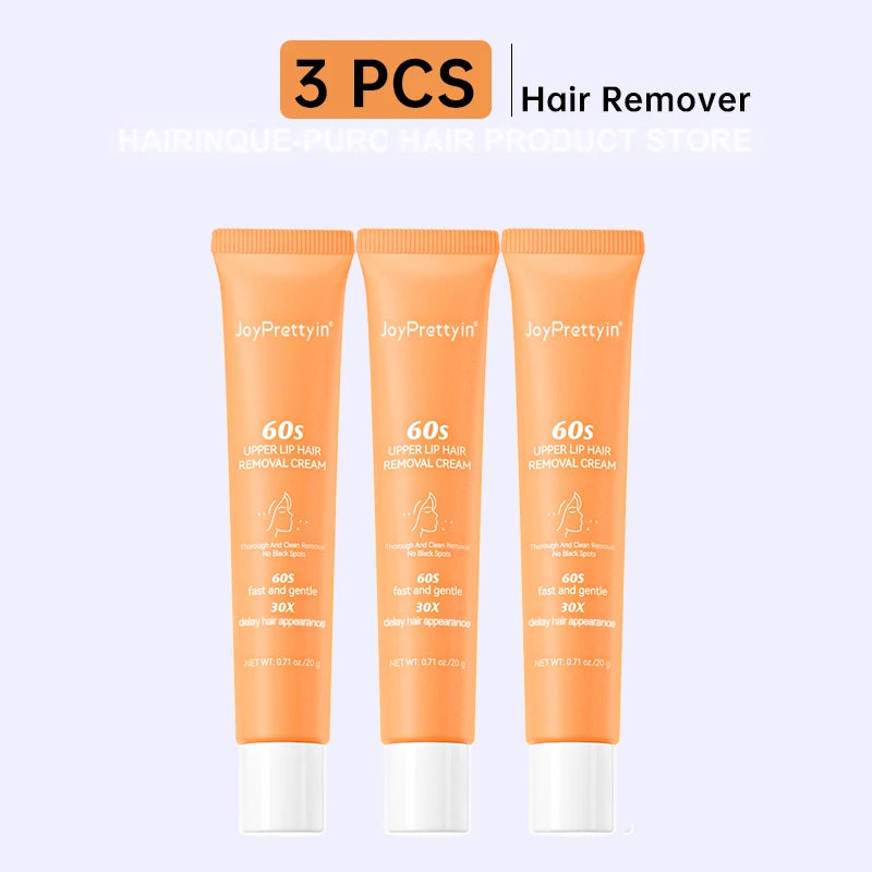 Women's Hair Removal Cream – Aloe Vera & Sweet Almond Oil Hair Removal Cream Qst 3pcs China Mainland