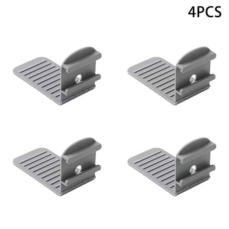 Bed Sheet Holder Clips – Non-Slip Sheet Fastener Grippers Bed Sheet Clips Qme Gray