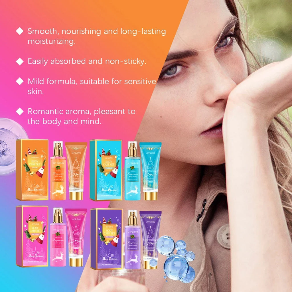 Christmas Scented Moisturizing Body Spray Lotion | 4 Scents Fragrance Body Spray Qme