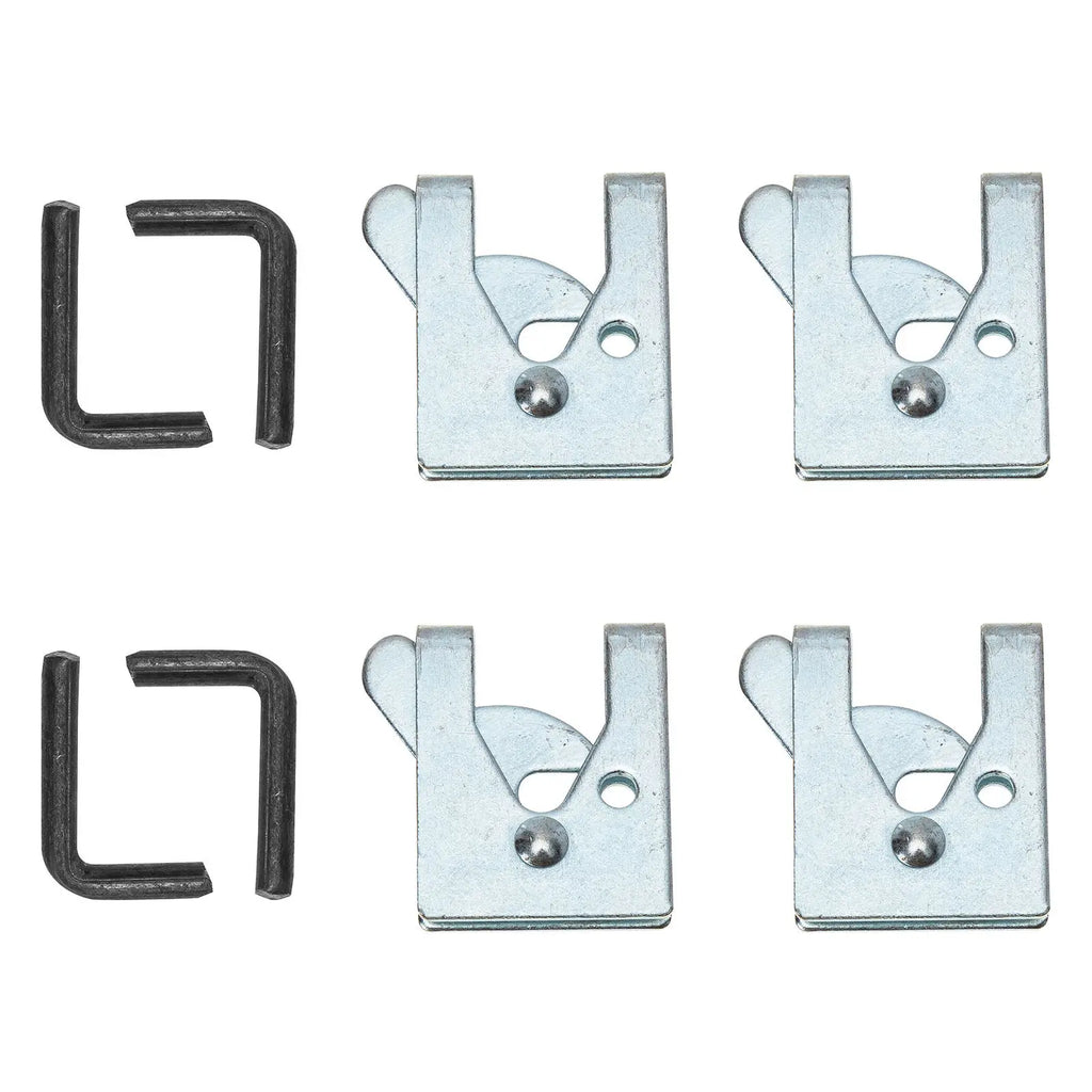 4-Pack Cage Door Lock Latch for Birds, Rabbits & Small Pets Cage Door Latch Qme