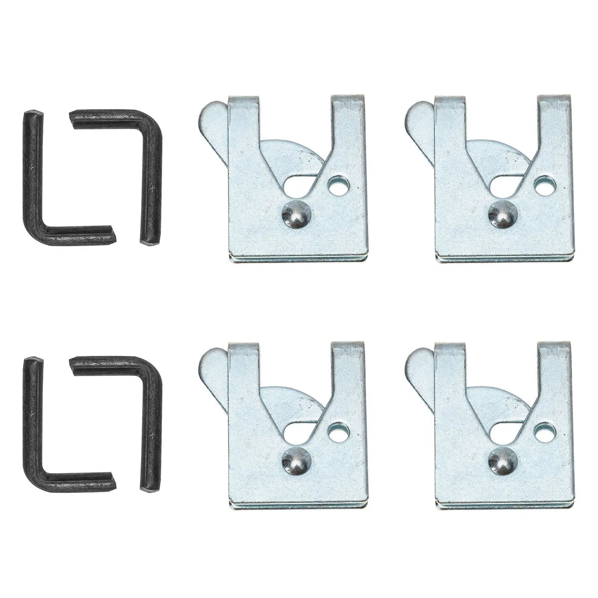 4-Pack Cage Door Lock Latch for Birds, Rabbits & Small Pets Cage Door Latch Qme