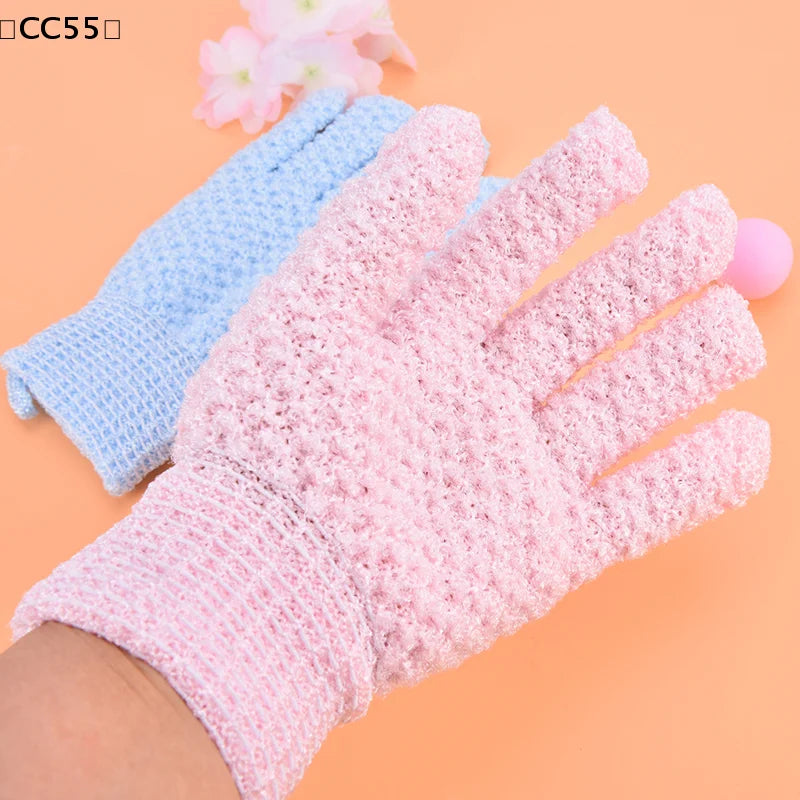 Exfoliating Bath Mitt Glove – Shower Scrub & SPA Body Glove Exfoliating Bath Glove Qst