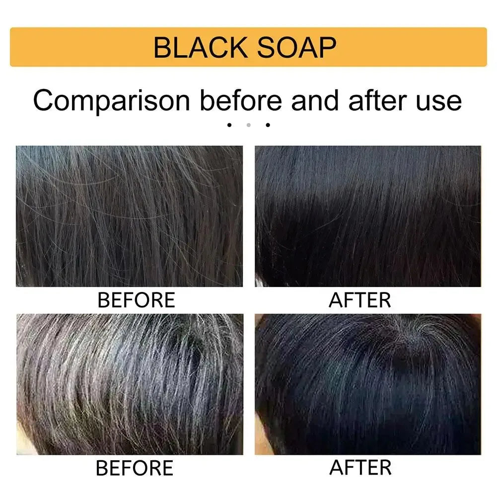 He Shou Wu Hair Darkening Shampoo Bar – Grey Coverage 50g Hair Darkening Shampoo Bar Qst
