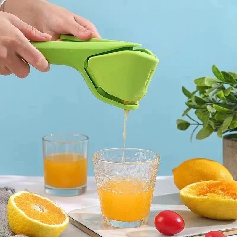 Manual Hand Citrus Lemon Squeezer – Food-Grade Plastic Press Manual Citrus Press Qme