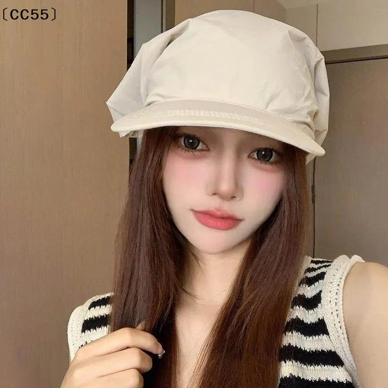 Women's Lace-Up Headscarf Baseball Cap – Trendy Sun Hat Women's Sun Hat Qst