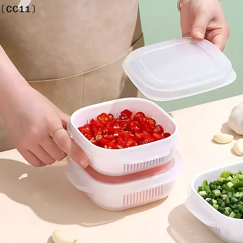 Rice Portion Fresh-Keep Box – Freezer & Microwave Safe Container Food Storage Container Qme