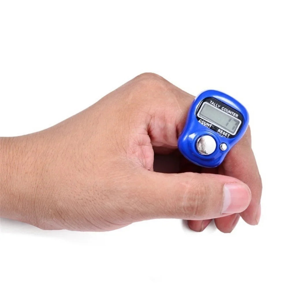 Mini LCD Digital Tally Counter Finger Row & Point Marker Digital Tally Counter Qme
