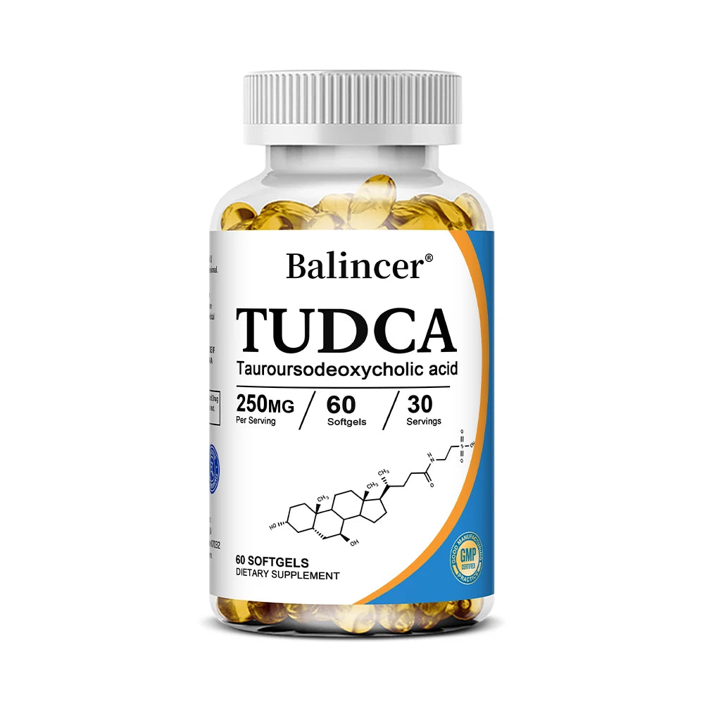 TUDCA Capsules – Liver & Gallbladder Wellness Support | Balincer Wellness Supplement Qst 60 count-1 bottle