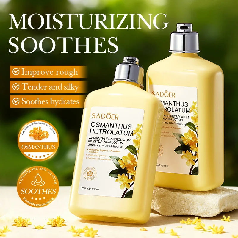 Osmanthus Vaseline Moisturizing Lotion – Smooth & Bright Skin Body Moisturizing Lotion Qme 260ml