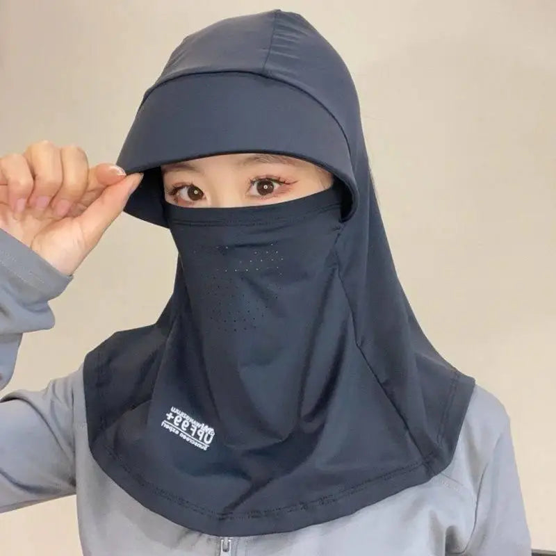 Women's UV Protection Neck Scarf for Cycling & Outdoor Sports UV Protection Scarf Qst A3