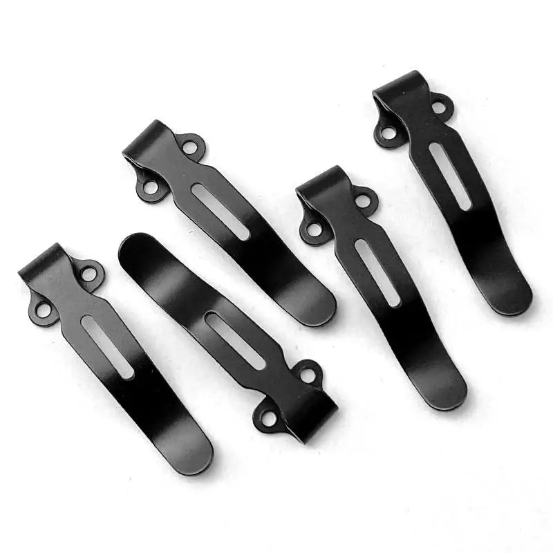 Stainless Steel Pocket Knife Back Clip for Benchmade 535 Bugout Knife Clip Accessory Qst