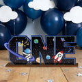 Starry Sky Wooden Letter Desktop Decoration | Universe Theme Wooden Letter Decor Qme Default Title