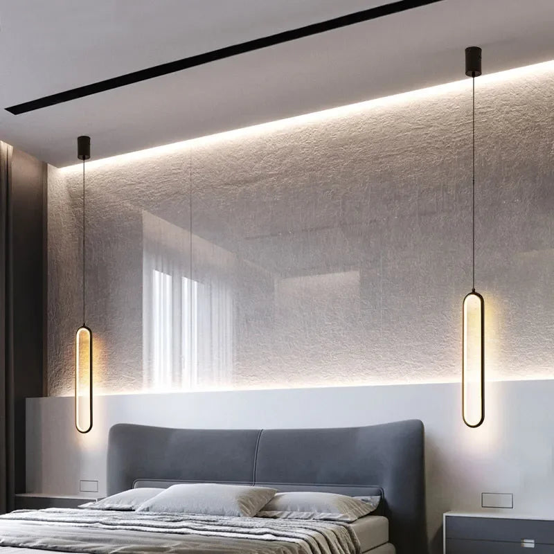 Nordic LED Pendant Light – Hanging Lamp for Kitchen & Dining Room LED Pendant Light Qme