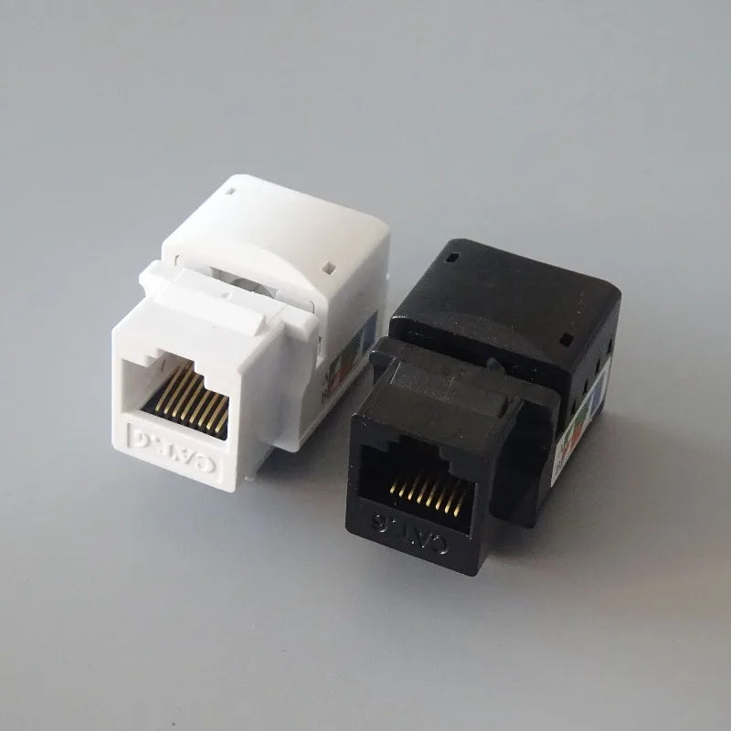 CAT6 RJ45 Crimping Module Connector Covers 10-Pack Network Connector Cover Qme