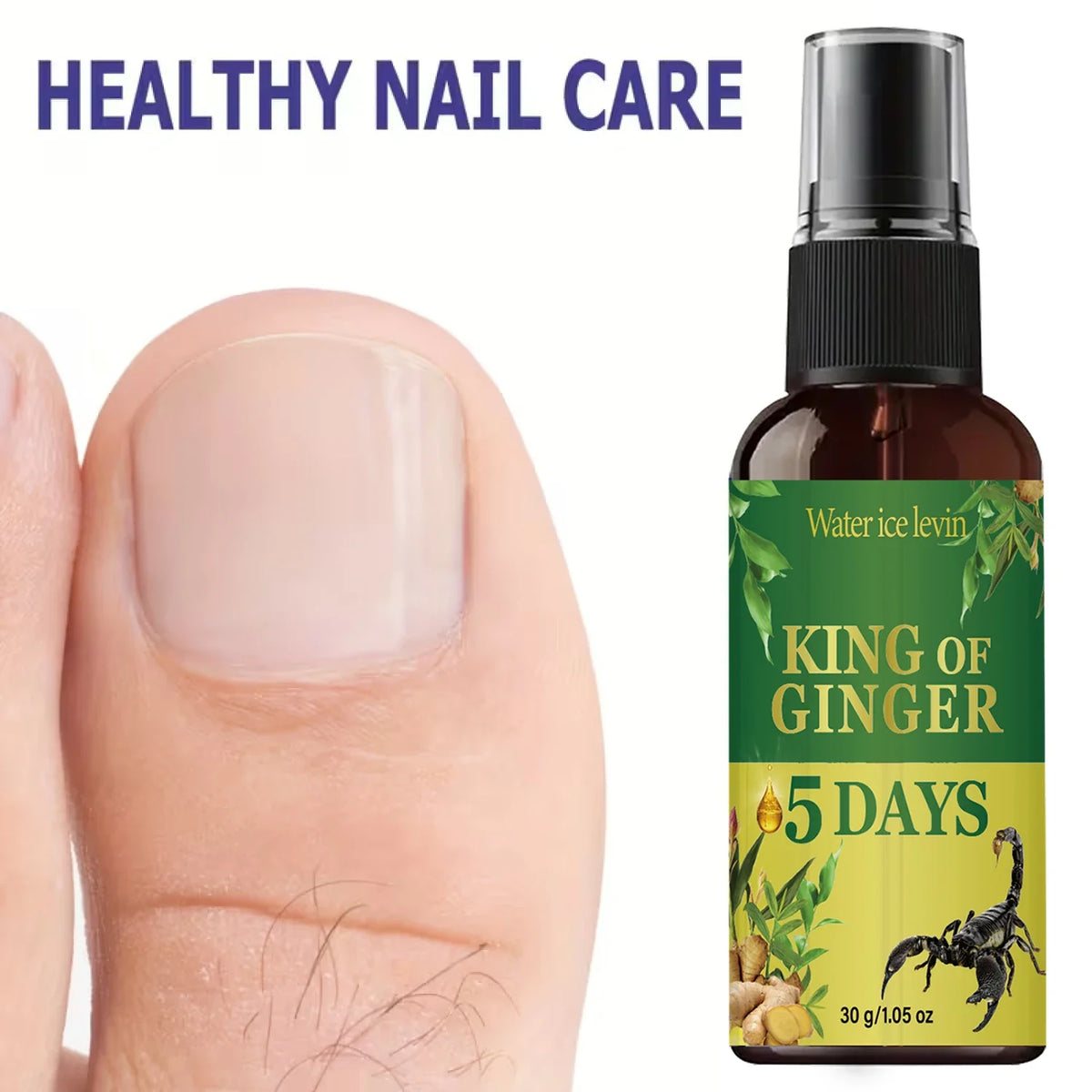 Nail Care Spray – Collagen & Hyaluronic Acid Strengthener Nail Treatment Spray Qme
