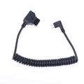 D-Tap to USB-C Power Cable for LED Panels & Battery Supply Power Charging Cable Qme Spring wire 1meter