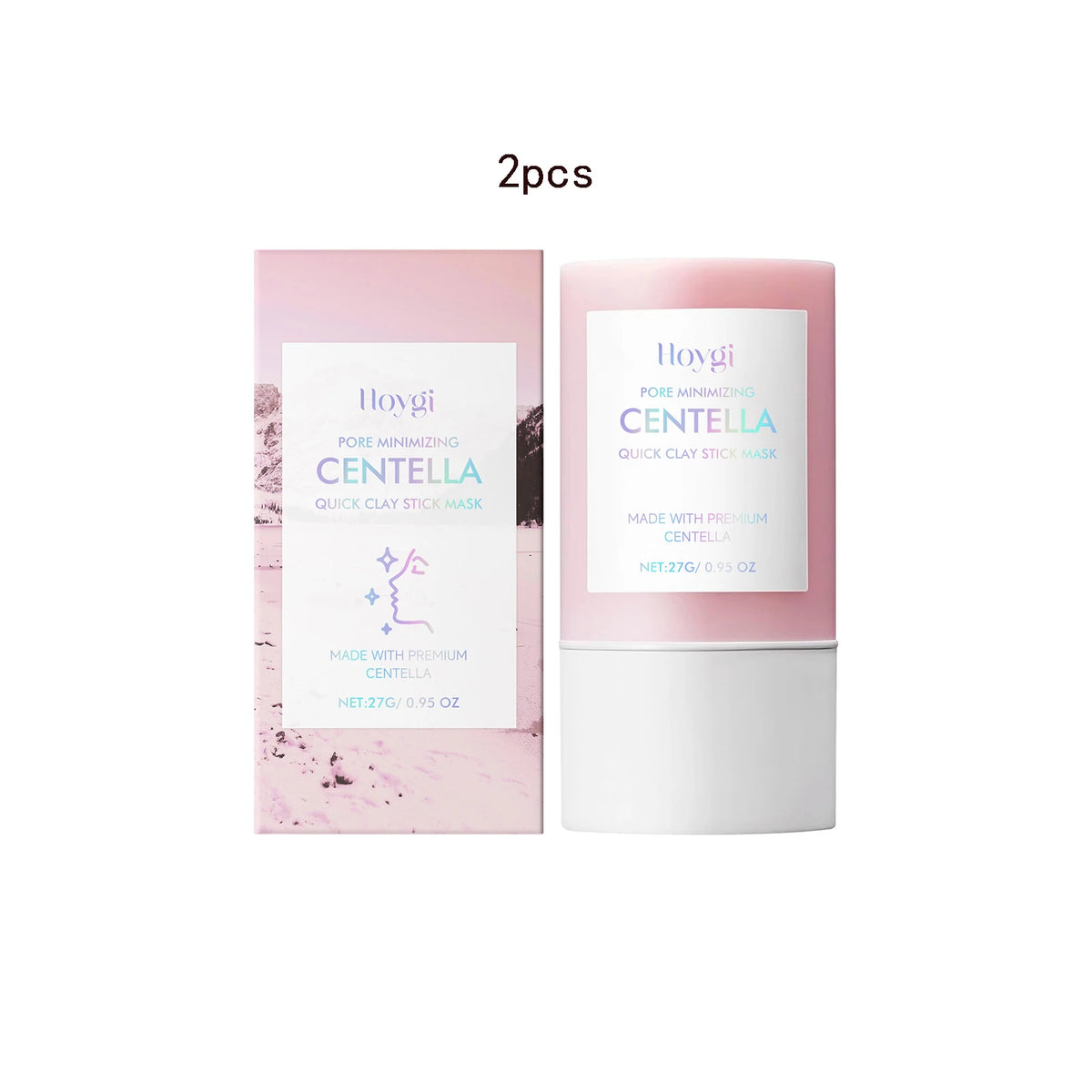 Eelhoe Centella Clay Stick Mask – Pore Minimizing & Brightening Clay Stick Mask Qst 54g boxed