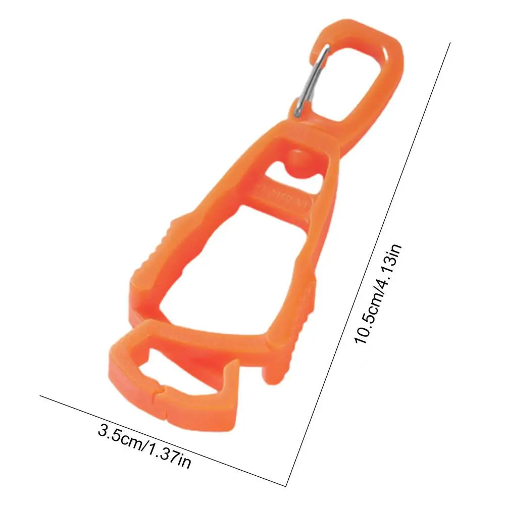Glove Clip Holder – Work Glove Keeper, Prevents Loss Glove Clip Holder Qme Orange