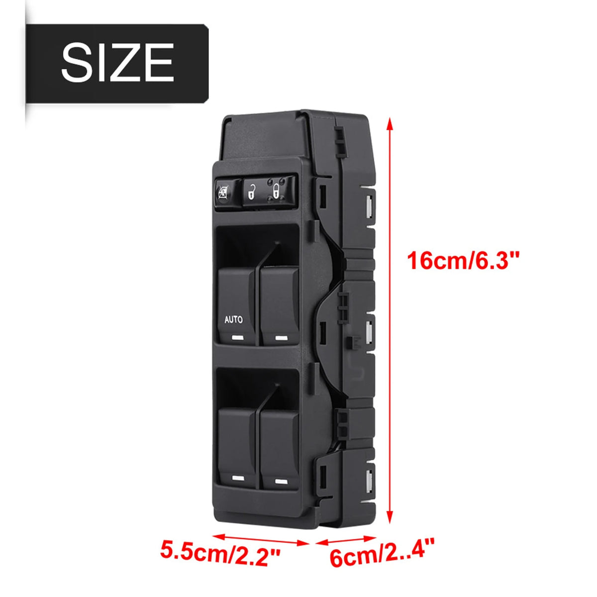 Power Master Window Switch 04602780AA – Dodge Chrysler Jeep Window Control Switch Qst