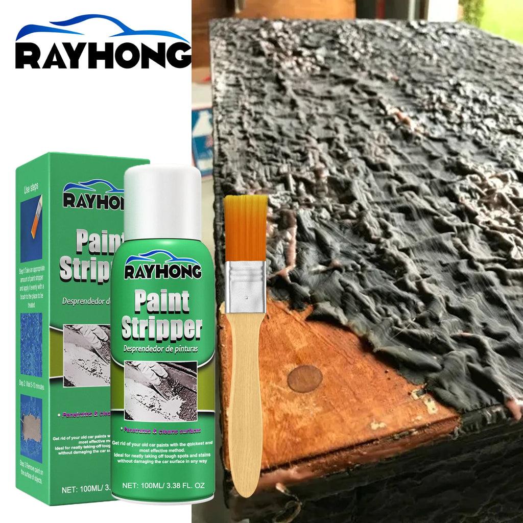Rayhong Paint Stripper Kit – Car Wheel Hub & Metal Surfaces Automotive Paint Stripper Qst