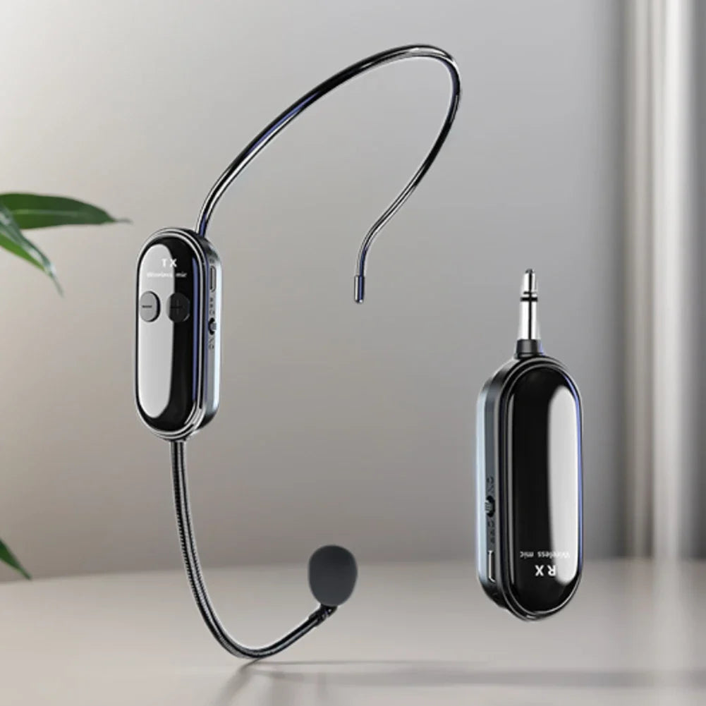 2.4G Wireless Headset & Handheld Microphone System – Long Range Wireless Microphone System Qme