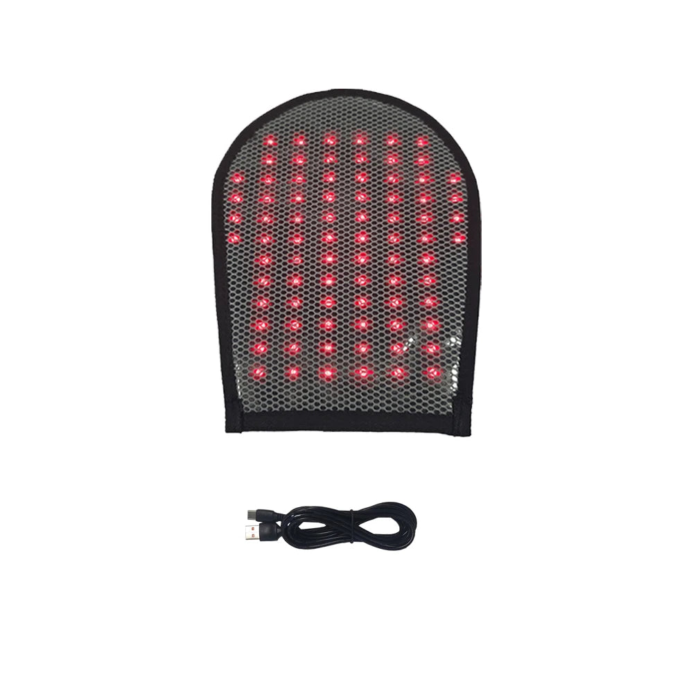 Red Light Therapy Gloves 660nm 850nm – Rechargeable Hand Device Light Therapy Gloves Qst 1PCS USB Type-C