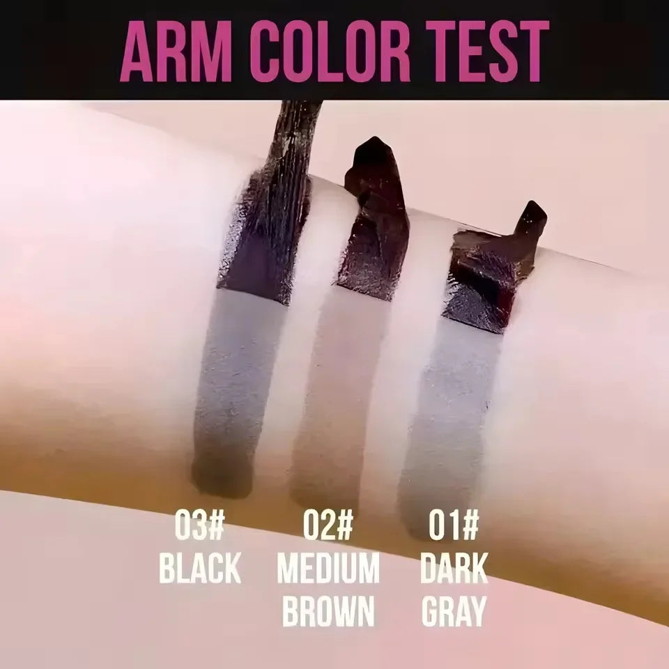 3D Peel-Off Eyebrow Tint Gel – Waterproof Long-Lasting Brow Dye Eyebrow Tint Gel Qme