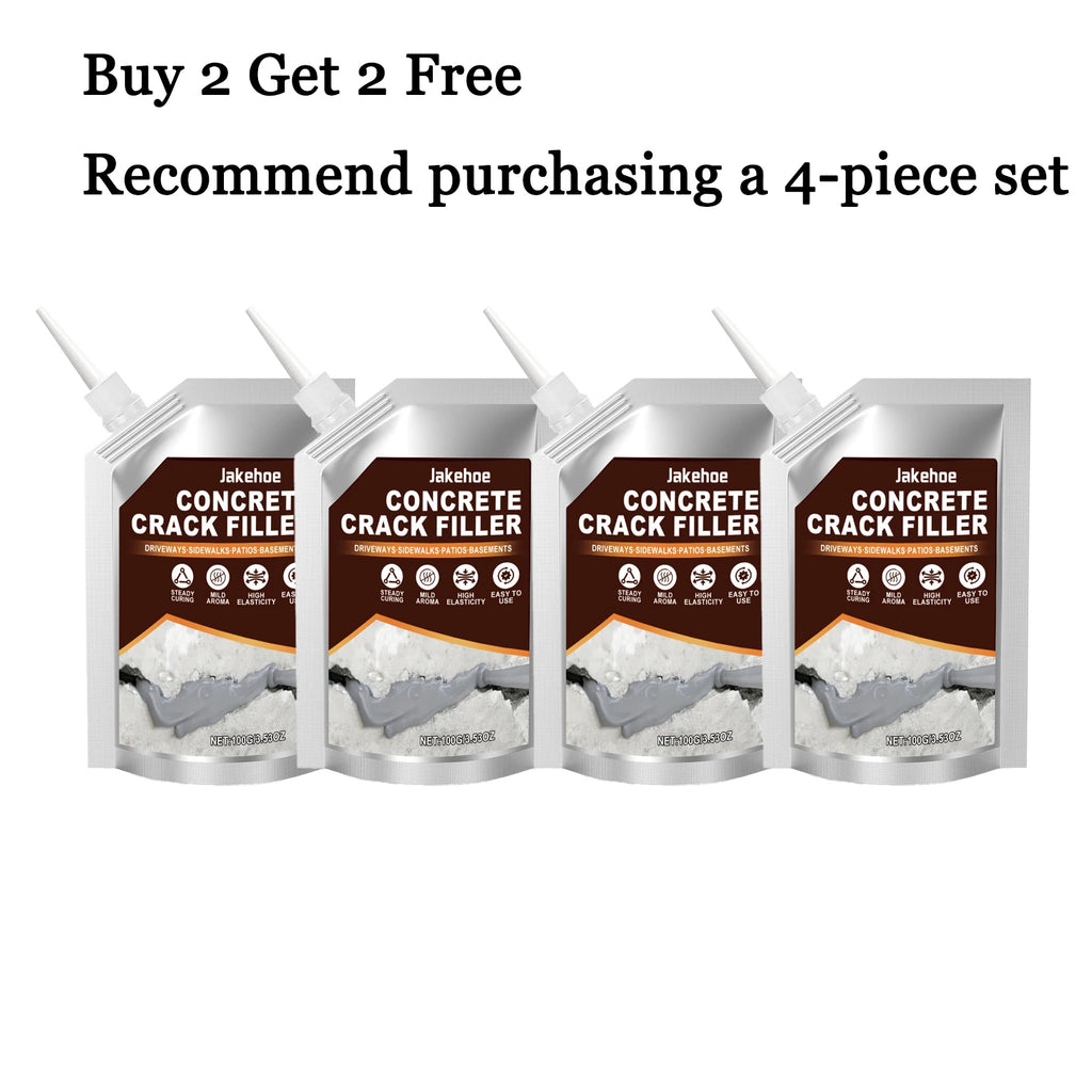 100G Concrete Crack Filler – Waterproof High Elasticity Sealant Concrete Crack Filler Qst 4 pcs