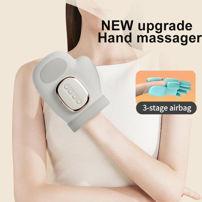 Electric Hand Massager – Airbag Compression Glove | Vilnason Hand Massager Qst
