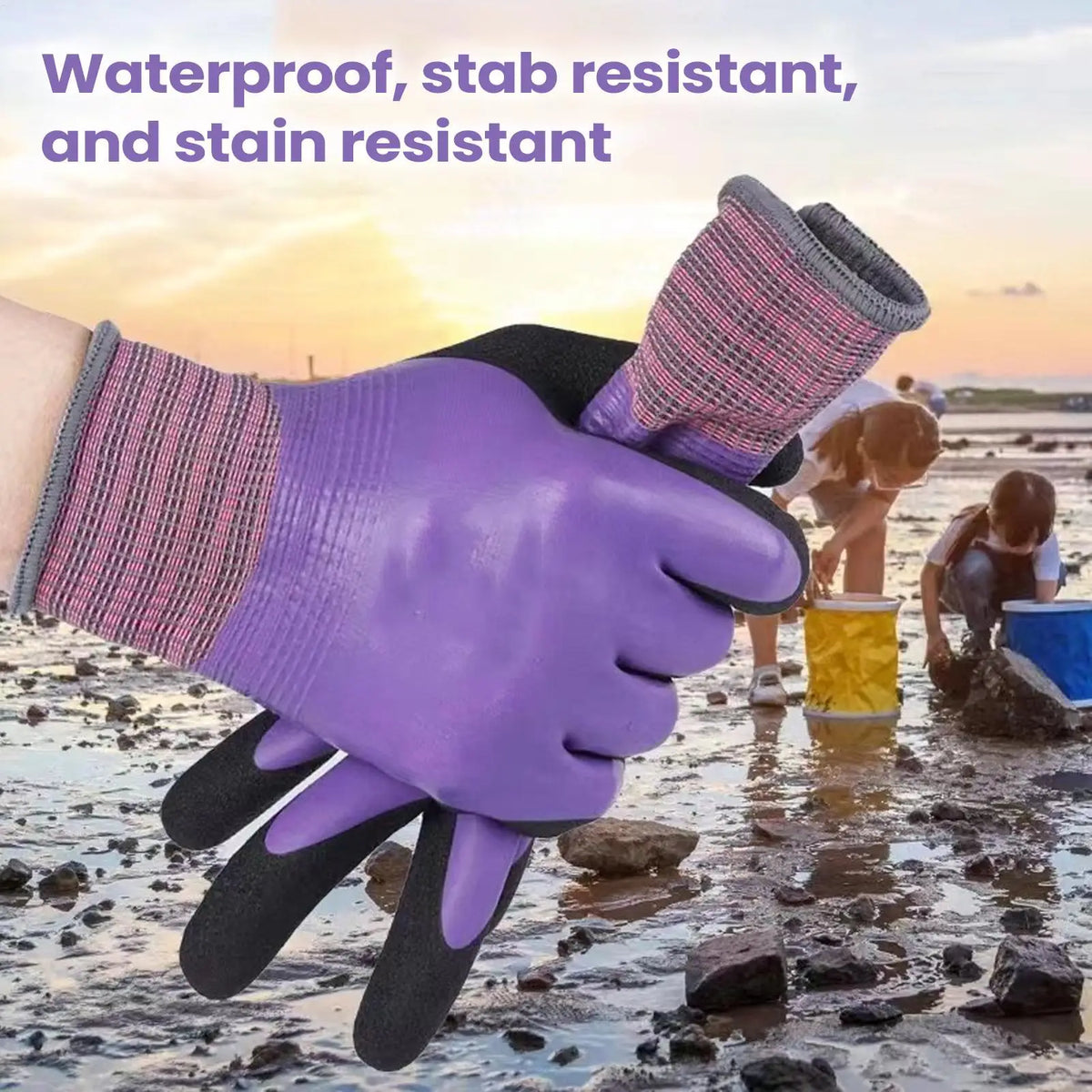 Women's Latex Protective Gloves – Kitchen, Cleaning & Garden Protective Latex Gloves Qme
