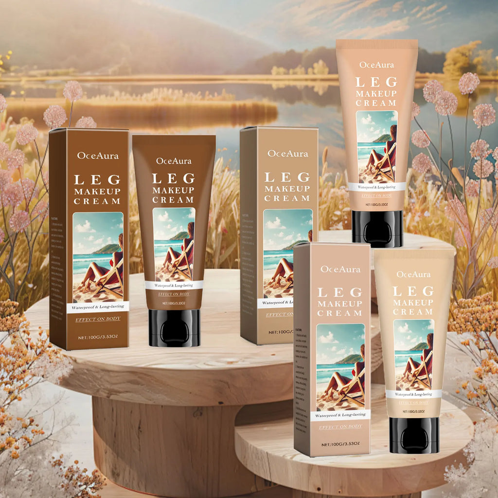 OceAura Leg Makeup Body Lotion – Waterproof Body Foundation Body Makeup Foundation Qst