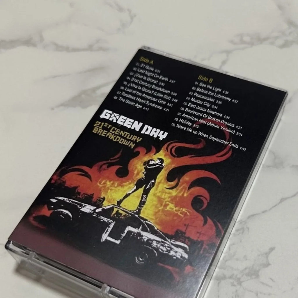 Pop-Punk Concept Album Cassettes | Social Issue Rock Collection Music Cassette Set Qme