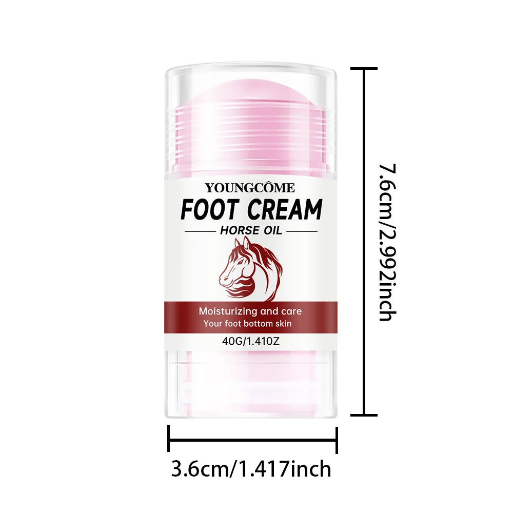YOUNGCOME Horse Oil Foot Cream – Deep Moisture & Smooth Skin Foot Cream Qst 40g
