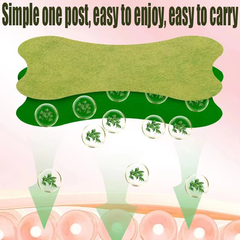Lumbar Moxibustion Patch – Wormwood Hot Compress Waist Sticker Massage Patch Qst