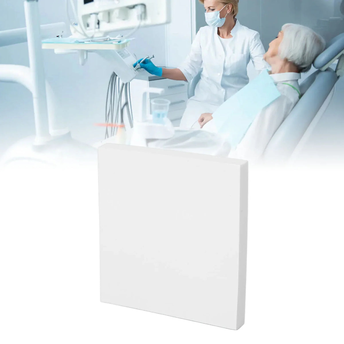 Dental Disposable Mixing Paper Pads – Double-Sided Coated 76mm Dental Mixing Pads Qme