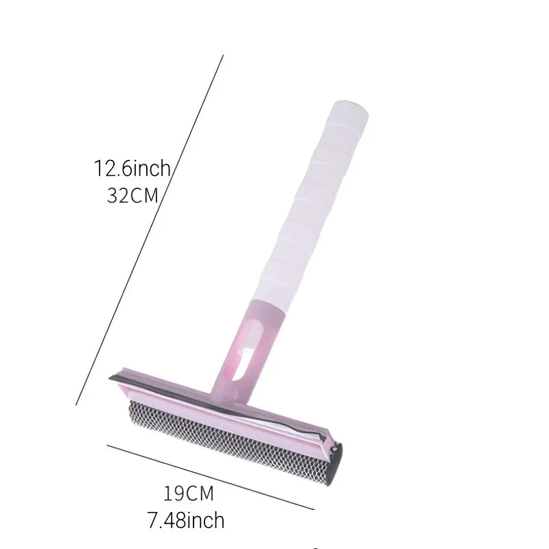 Multidirectional Spray Window Squeegee & Wiper – 3-in-1 Window Squeegee Wiper Qme