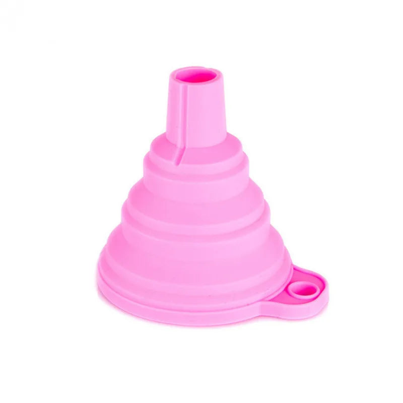 Food Grade Silicone Folding Funnel – Portable & Multi-Purpose Silicone Kitchen Funnel Qme