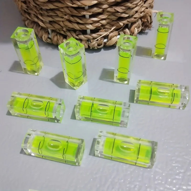 Mini Square Spirit Level – Picture Hanging & Frame Leveling Tool Spirit Level Tool Qme 3pcs