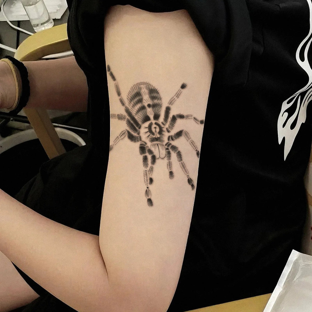 Minimalist Leaf Vine Temporary Tattoo Sticker – Waterproof Fine Line Temporary Tattoo Sticker Qme
