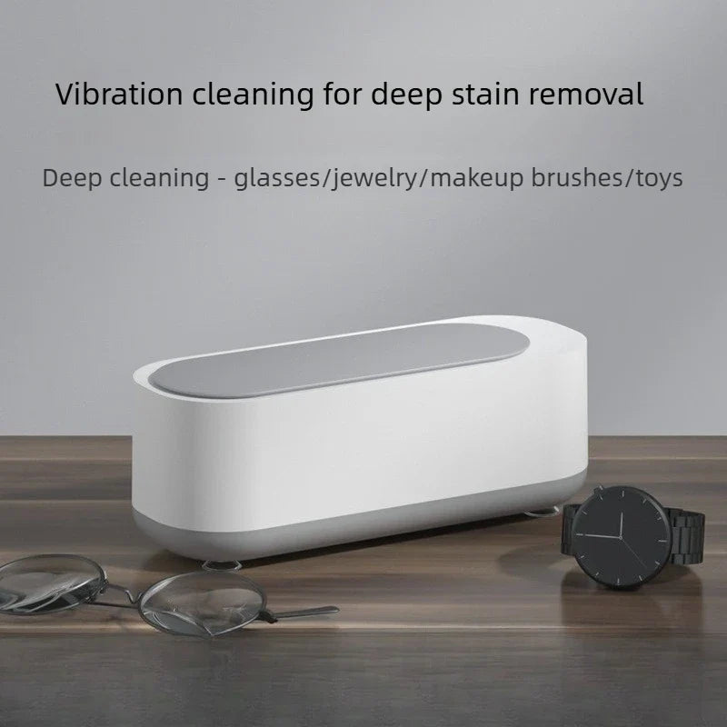 Ultrasonic Glasses & Jewelry Cleaner – USB Rechargeable Machine Ultrasonic Cleaner Qme
