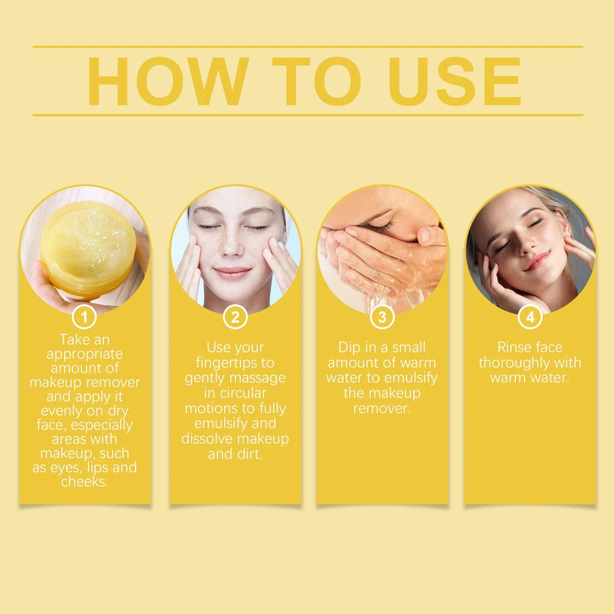 Ginger Lemon Cleansing Balm – Gentle Makeup Remover | Qme Cleansing Balm Qme