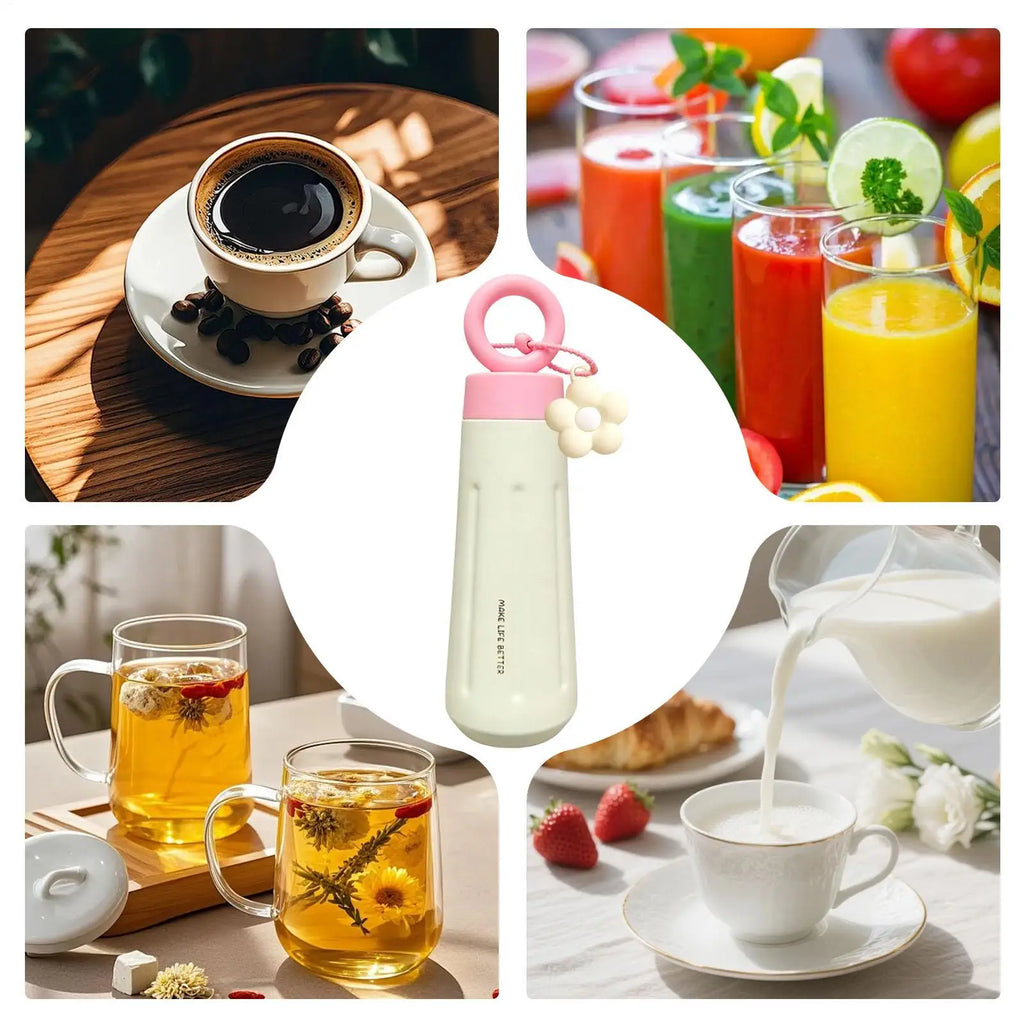Leakproof Stainless Steel Tumbler 450ml | Insulated Coffee Cup Insulated Tumbler Qme