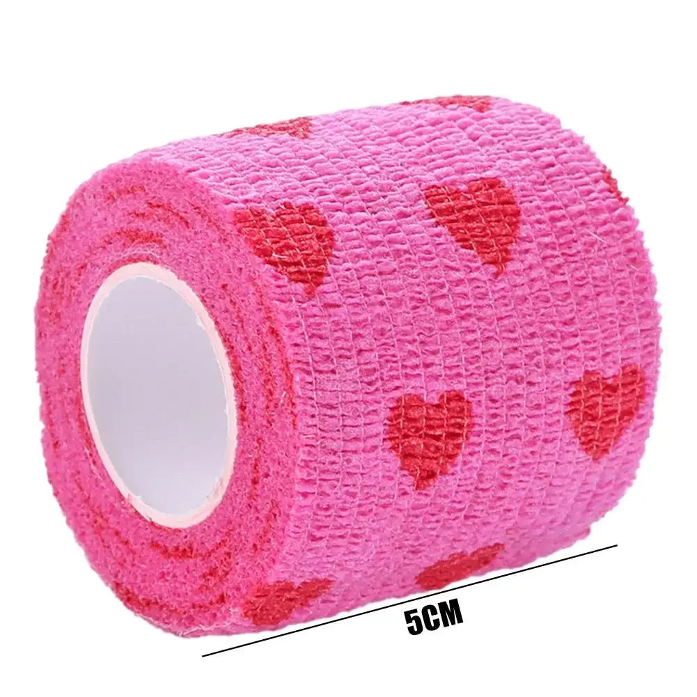 Self-Adhesive Non-Woven Bandage Wrap – Tattoo Grip Cover Tape Bandage Wrap Tape Qme
