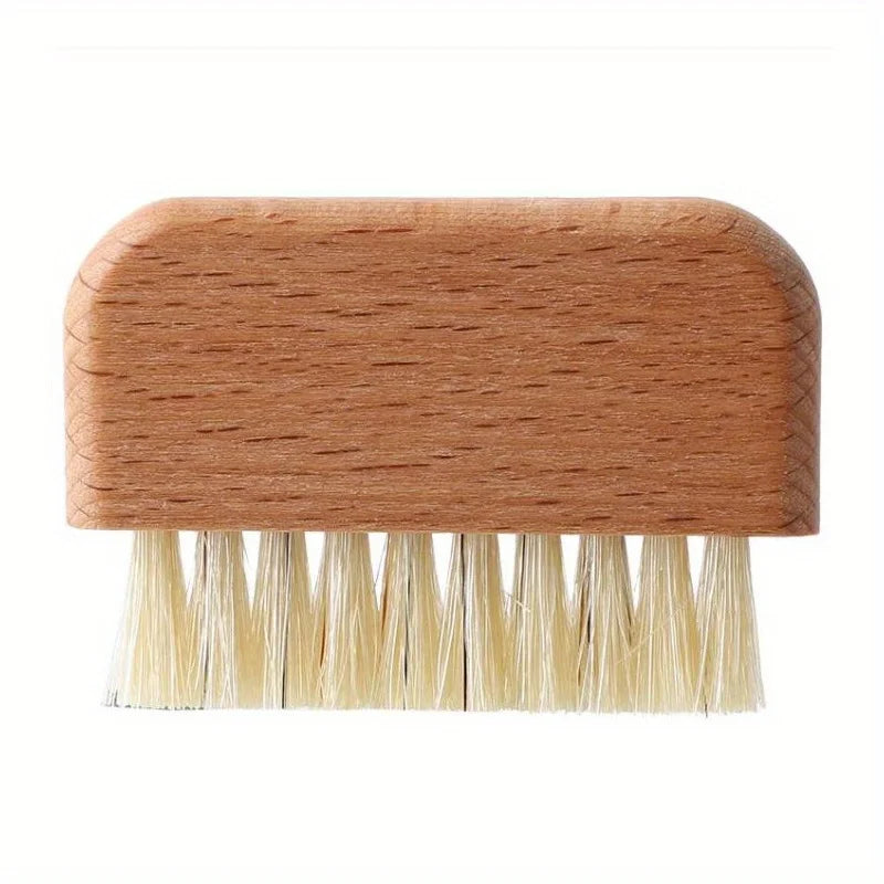 Hard-Textured Nail Brush Scrubber for Toes & Nails Nail Cleaning Brush Qme 1pc