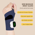 Windaily Electric Wrist Massager – 8 Modes, 30 Levels, Rechargeable Electric Wrist Massager Qst Navy Blue