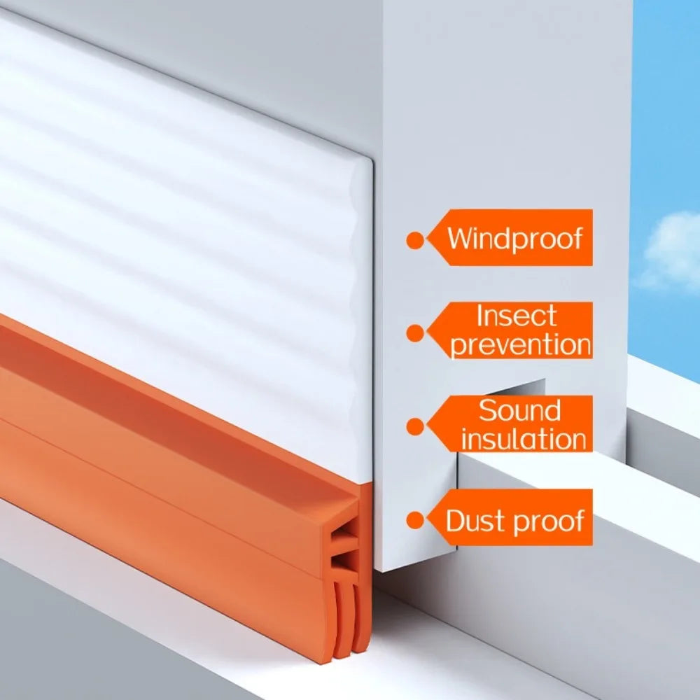 2M TPE Sliding Window & Door Sealing Strip – Weatherstrip Door Window Weatherstrip Qme