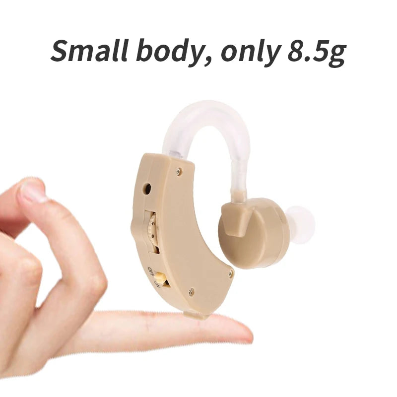 Super Mini Sound Amplifier – Adjustable Portable Hearing Aid Personal Sound Amplifier Qst